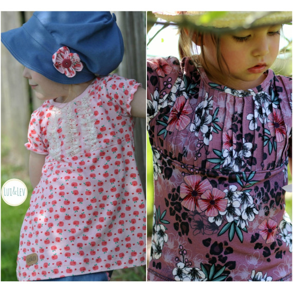 Ebook "Frill Top & Tunic" - Shirt / Tunika mit Biesen oder Rüschen Gr. 86 - 164