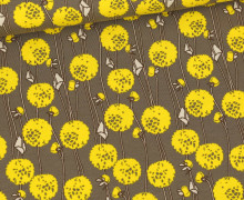 Jersey - Pusteblumen - Taupe