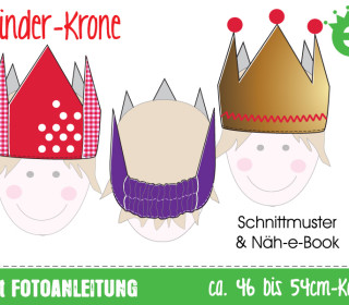 Ebook - Krone, Geburtstagskrone, Faschingskrone