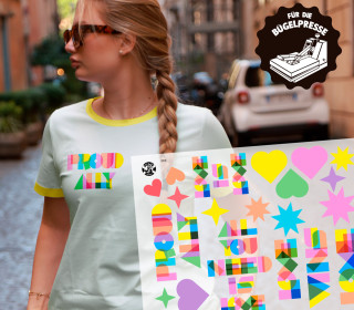 Onkel Bo's Bügelbilder - DIN A4 - Pride Edition - Mix - Lausemia Design Studio