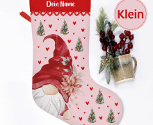 DIY-Nähset - Nikolaussocke - KLEIN - Softshell - Gracious Gnomes - Wichtel
