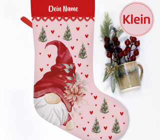 DIY-Nähset - Nikolaussocke - KLEIN - Softshell - Gracious Gnomes - Wichtel