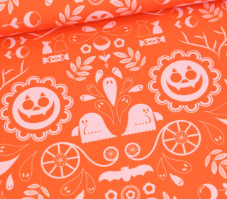 Outdoorstoff - Hygge Horror - Orange - abby and amy