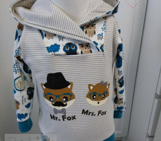 Plotterdatei Mr und Mrs Fox inkl SM Tasche von RaJoMa