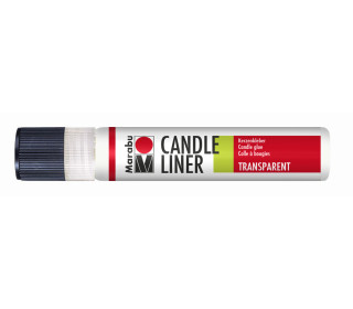 1 Kerzenkleber - Candle-Liner - Kleber - 25ml - Marabu - Transparent (Col. 880)