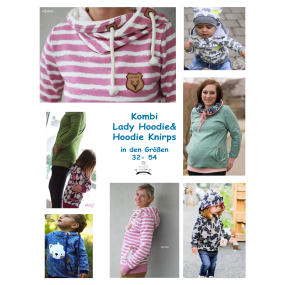 Kombi Ebook "Hoodie Knirps" & "Lady Hoodie"