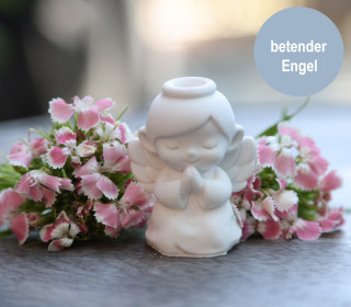 Silikon - Gießform - Dekoengel - Mini Engel - betender Engel - vielfältig nutzbar