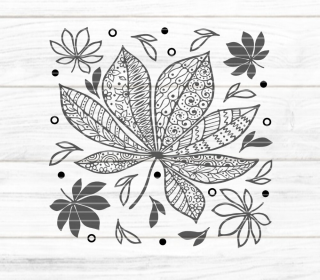 Herbstblätter Plotterdatei SVG DXF FCM