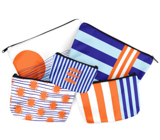 DIY-Nähset - Softshell - Fleece - 5 Wetbags - Sun & Waves - Andrea Liesert - abby and amy