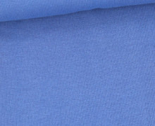 Bündchen Standard - Feine Rippen - Uni - Brillantblau - #311