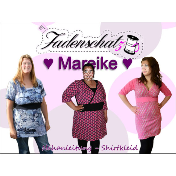 Ebook - Shirtkleid Mareike - Größe 32-54