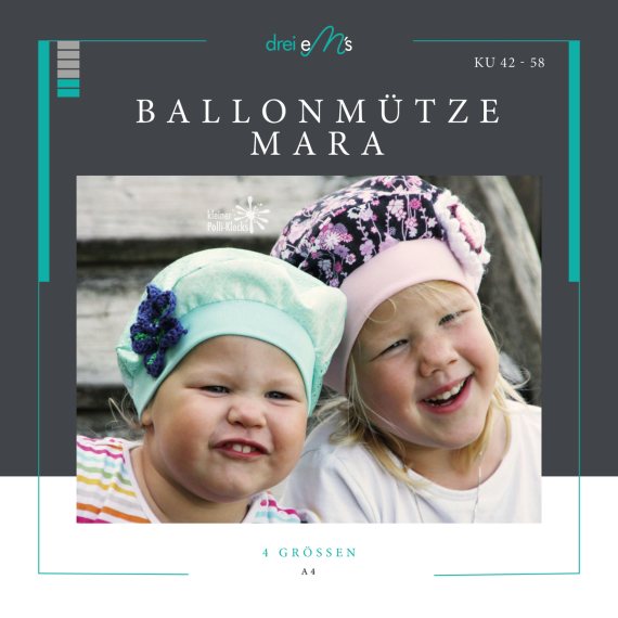 E-Book - Ballonmütze MARA 4 Größen