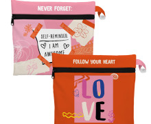 DIY-Nähset - 2 Wetbags - Softshell - Self Love