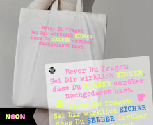 Onkel Bo's Neon Bügelbilder - DIN A4 - Bevor Du fragst