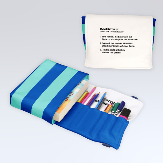 DIY-Nähset - Buch-Organizer - Booktrovert - Softshell - abby and amy
