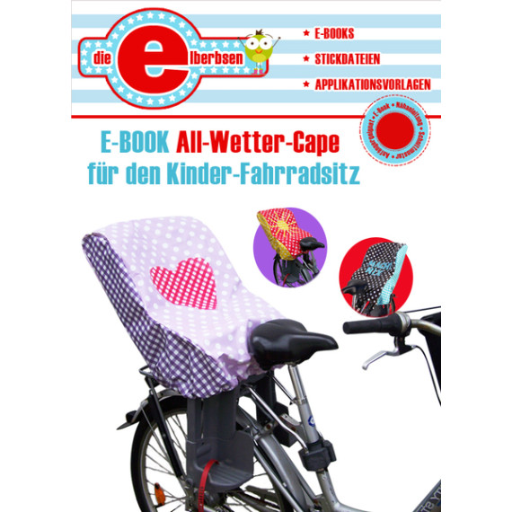 Ebook - ALL-WETTER-CAPE ♥ Kinder-Fahrradsitz