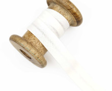 1 Bund Schrägband - 3 Meter - Zugeschnitten - Baumwolle - 20mm - Warmweiß