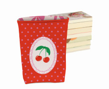 DIY-NÄHSET - Buchtasche - Bows & Cherries - Softshell - abby and amy