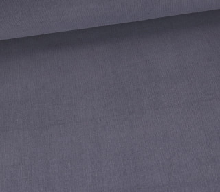 Feincord - Babycord - Baumwolle - Uni - 145g - Dunkelgrau