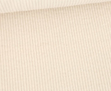 Cord - Breitcord - Washed-Look - Uni - 325g - Warmweiß
