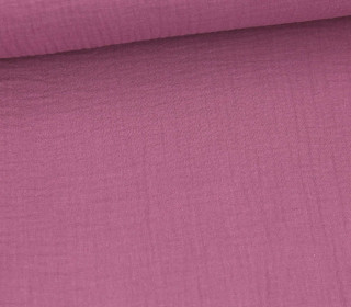 Musselin - Muslin - Double Gauze - Uni - 125g - Schnuffeltuch - Windeltuch - Altbeere