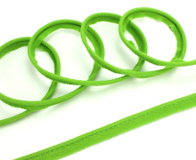 1 Meter elastisches Paspelband/Biesenband - Matt - Mittelgrün