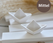 Silikon - Gießform - Kleine Origami-Bötchen - Papierschiffchen - Mittel - vielfältig nutzbar