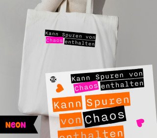 Onkel Bo's Neon Bügelbilder - DIN A4 - Kann Spuren von Chaos enthalten