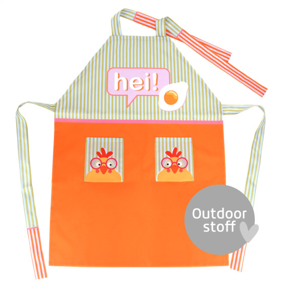 DIY-NÄHSET - Gartenschürze - Schürze - Gartenliebe - ela ideen - Outdoorstoff - abby and amy