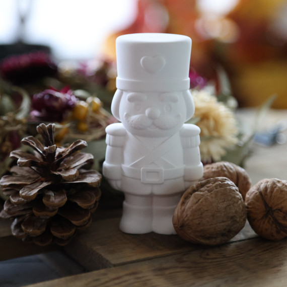 Silikon - Gießform - Süßes Mini Gardemännchen - mit Herz - Weihnachten - vielfältig nutzbar