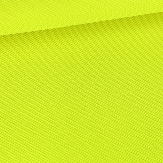 Wattierter Mesh - Air Mesh - Uni - Neongelb