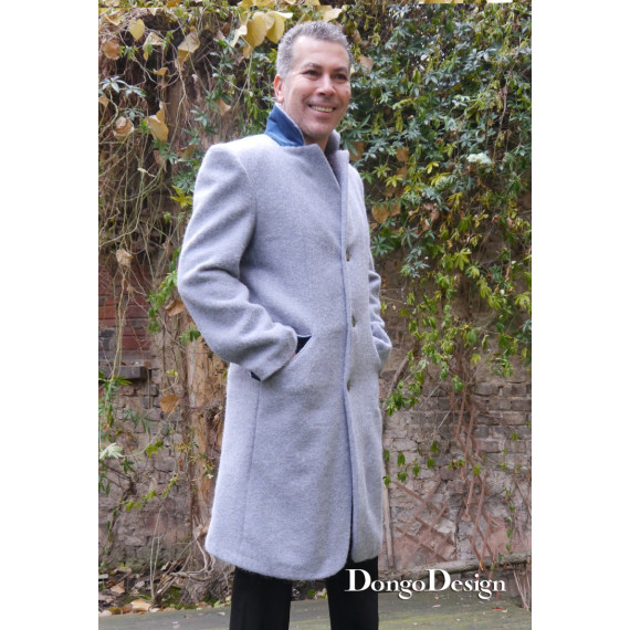 PDF Schnittmuster Herren Mantel Gregor mit Ebook Nähanleitung