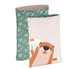 DIY-NÄHSET - Buchtasche - Biber Bommel - Softshell - Julia Reyelt - abby and amy