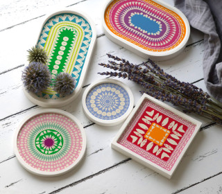 Outdoorstoff - Mosaic - Inlays für Silikon - Probierset - bienvenido colorido - abby and amy