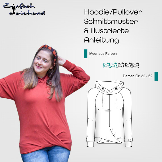 Pullover Meer aus Farben Gr. 32 - 62