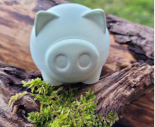 Silikon - Gießform - Mini-Schweinchen - Glücksschweinchen - vielfältig nutzbar