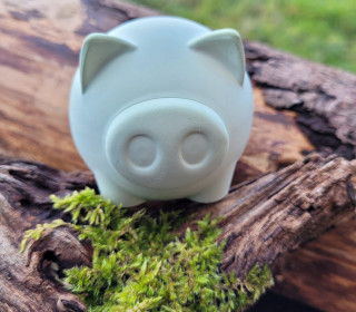 Silikon - Gießform - Mini-Schweinchen - Glücksschweinchen - vielfältig nutzbar