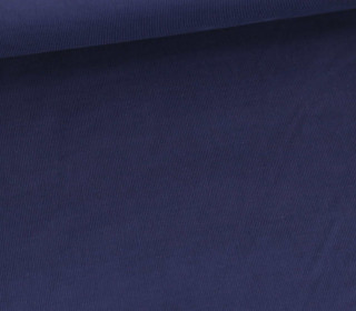 Feincord - Babycord - Baumwolle - Uni - 145g - Stahlblau