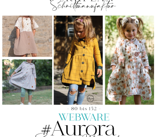 Aurora WEBWARE Sommer Allrounder | Tunika | Kleid | Beamer & A0 inkl. Ebenen | 80 bis 152