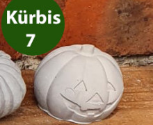 Silikon - Gießform - Kleiner Kürbis - Dekokürbis - Kürbis 7 - vielfältig nutzbar