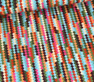 Bio-Musselin - Double Gauze - Tracks - Western Fairy Tales - Dunkelgrün/Puder - Hamburger Liebe