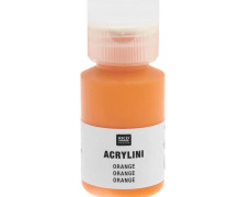 Acrylfarbe - Acrylini - 22ml - Matt - Geruchsarm - Rico Design - Orange