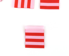 1 Label - Streifen - Horizontal - Rot/Rosa - Anlukaa