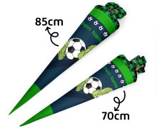 DIY-Nähset Schultüte - Konfigurator - Fußball - Velvet - personalisiert
