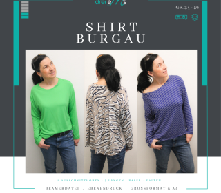 Ebook Shirt BURGAU Gr. 32-56