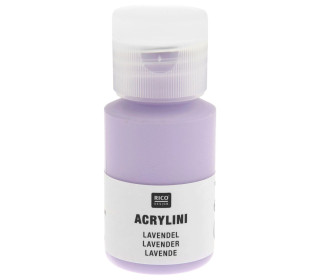 Acrylfarbe - Acrylini - 22ml - Matt - Geruchsarm - Rico Design - Lavendel