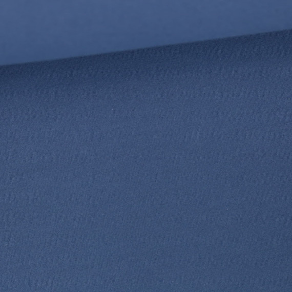 Jersey Smutje - Uni  - 150cm - Taubenblau Dunkel - #112