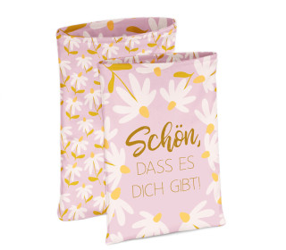 DIY-NÄHSET - Buchtasche - Schön, dass es Dich gibt - Softshell - abby and amy