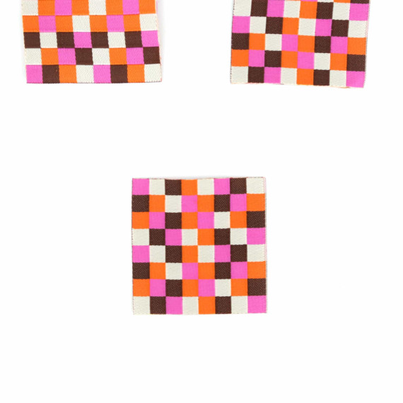1 Label - Karomuster - Creme - jojulein design - Halloween
