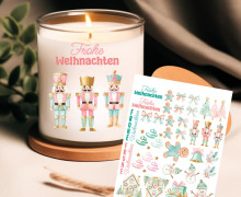 Rub-On Sticker - Pastel Christmas - Tante Henni Rub-Ons - vielfältig nutzbar